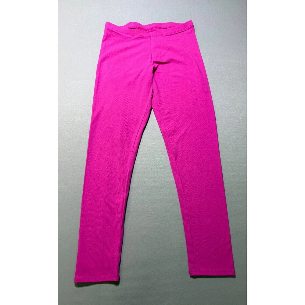 NWOT Member's Mark Leggings Girls XL 14/16 Pink Elastic Waist Pull-On Stretch